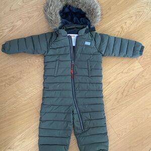 LEGO Wear Kids' Junin 708 Snow Suit with Detachable Faux Fur Hood 18-24 months